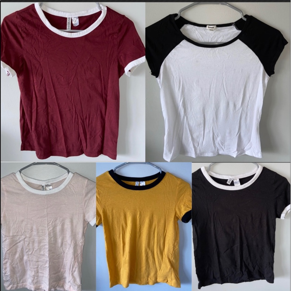 5 H&M Divided Shirts